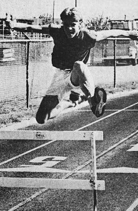 40 YEARS AGO Clinton hurdler David McMurry showed the style and form which had made him successful in the 1986 track season.