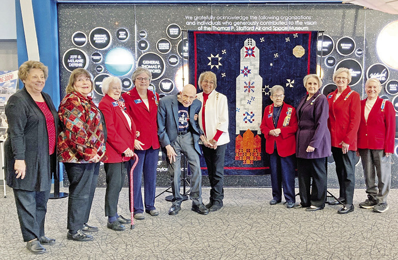 DAR presents quilt Clinton Daily News