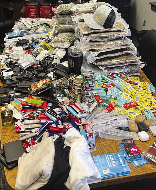 Oklahoma Corrections seizes millions of dollars in contraband