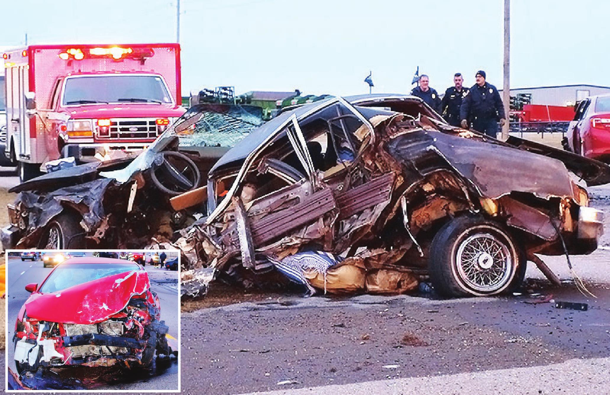 Vehicles involved in fatality accident Clinton Daily News