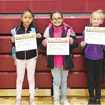 Students recognized for good work