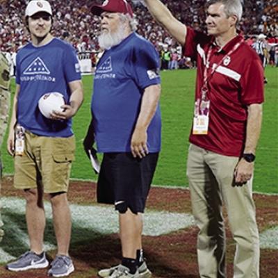 CHS grad honored at OU game