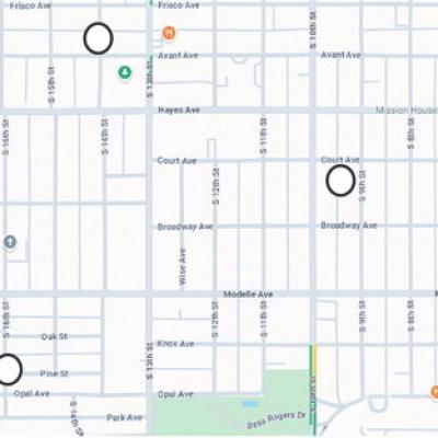 The route for the Clinton Classic is detailed above for the 5K race. The 10K race will double the route this Saturday with the start and finish line taking place on Frisco Avenue.