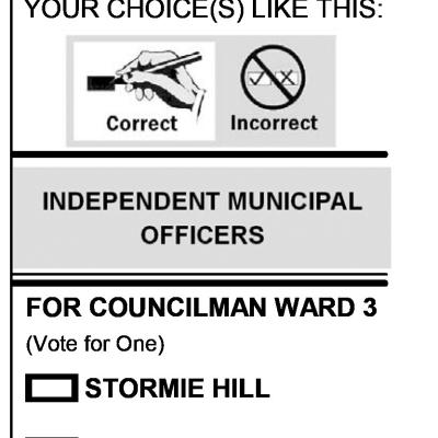 Ward 3 voters to decide Tuesday
