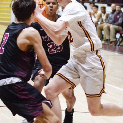 Crumley slides past defenders
