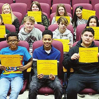 CMS Principal’s Honor Roll recipients recognized at breakfast