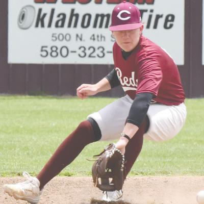 Backhanding the baseball