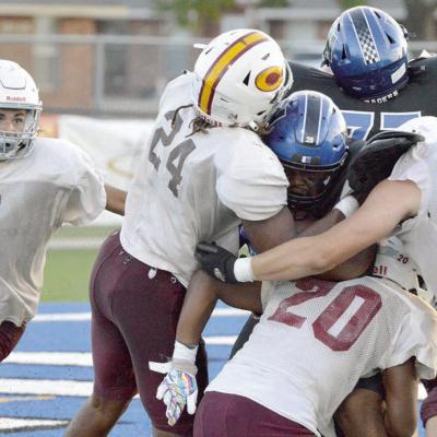Reds scrimmaged at Newcastle Friday