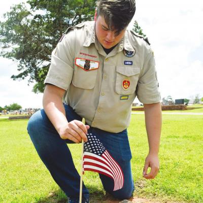 Boy Scouts honor veterans
