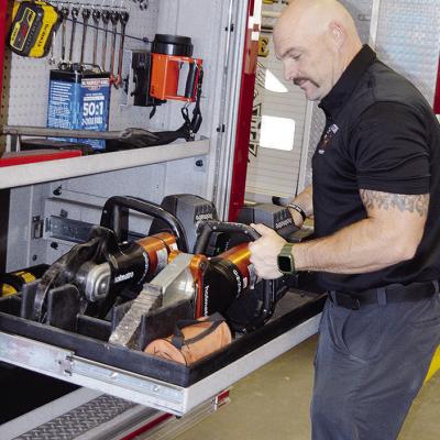 Fire recovery aids department