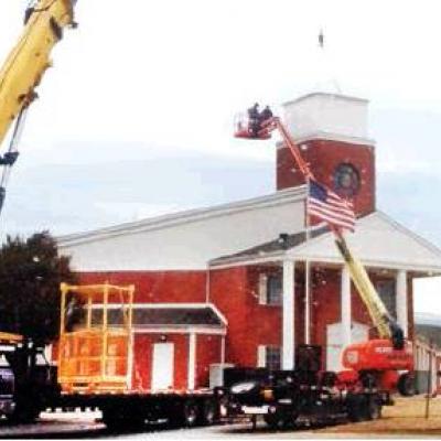 CDN | Courtesy Photo Steeple replaced