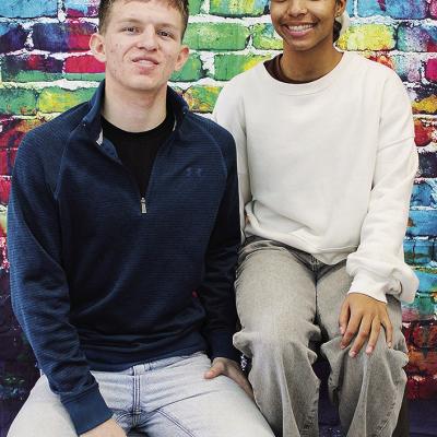 Wes Switzer and Peyton Clonce