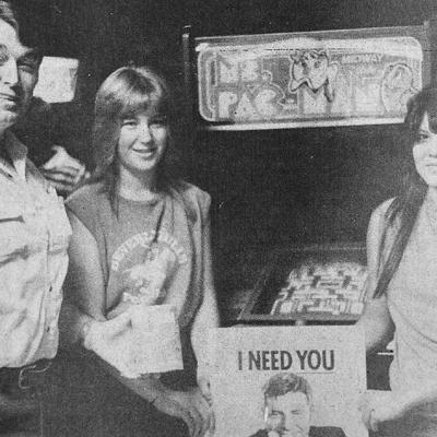 40 YEARS AGO Ms. Pac-man players at the Mad Hatter in Clinton contributed toward “Jerry’s Kids” when they put their quarters in the game with proceeds from the video game going toward the Muscular Dystrophy Association. From left, Don Owen, LaDonna CLINTON’S HISTORY 10, 20, 30 AND 40 YEARS AGO