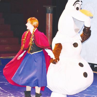 Frozen’ in the summer