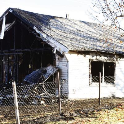 Blaze claims home in northwest Clinton