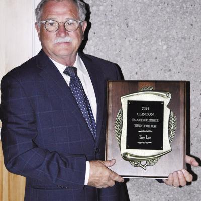 Troy Lee was selected as the 2024 Clinton Citizen of the Year. CDN | Staff Photo Troy Lee was selected as the 2024 Clinton Citizen of the Year. CDN | Staff Photo