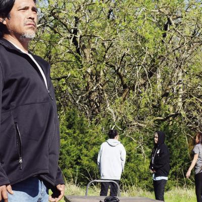 CDN | Elisha Rangel Gathering near sacred grounds