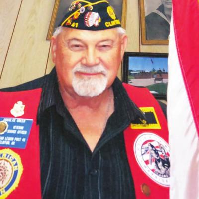 Doug Greer, U.S. Marine Corps and American Legion Post No. 41 member. Doug Greer earned numerous service awards