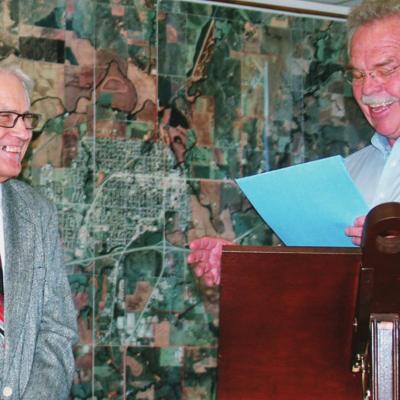 Clinton City Council honors Gerald Green