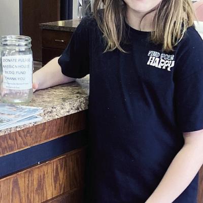 CDN | Courtesy photo Western Oklahoma Christian School student and 4-H member Paige Sewell has started a campaign to raise money for the Mission House at Clinton.