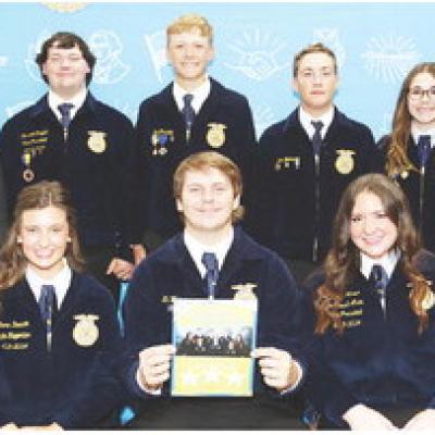 Area FFA officers attend leadership conference