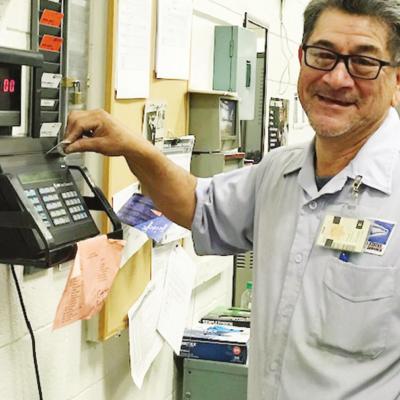 Punching out for final time