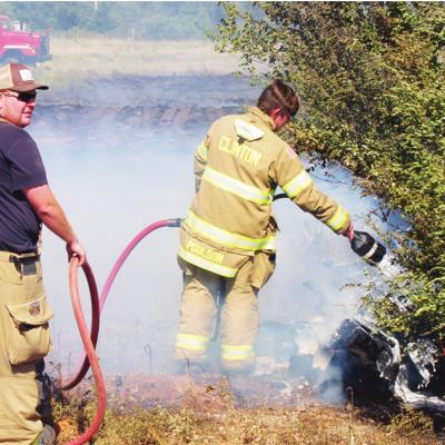 Large grass fire contained