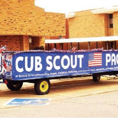 Parade float ready for next year