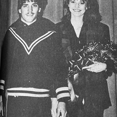 40 YEARS AGO Crowned Clinton wrestling queen at the homecoming match with El Reno was sophomore Lisa Gayle Jones, daughter of Mr. and Mrs. Jesse Jones. Her escort was undefeated senior wrestler Buster Loving, who later won his 20th match of the season.