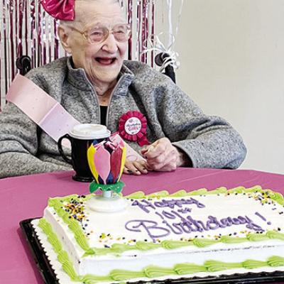 Sylvia Krantz celebrates 101 years