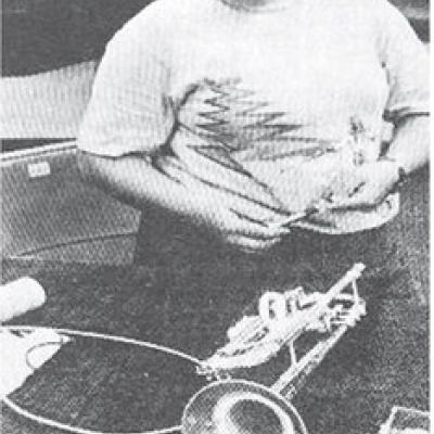 40 YEARS AGO Cleaning up her trumpet in preparation for another season of musical performances is Charla Jenkins. CLINTON’S HISTORY 10, 20, 30 AND 40 YEARS AGO