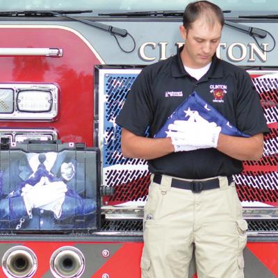 CFD, CPD host U.S. Honor Flag