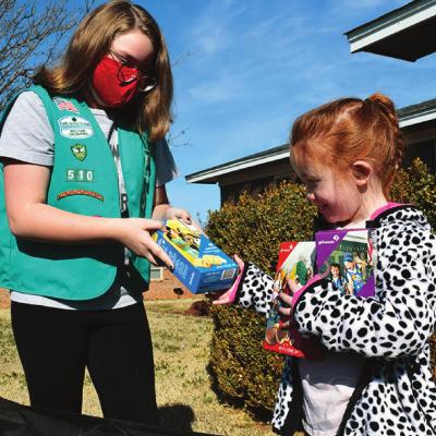 Girl Scouts learning valuable lessons