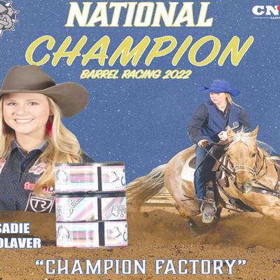 Wolaver wins gold buckle for SWOSU Rodeo