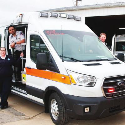New ambulances delivered to Sinor