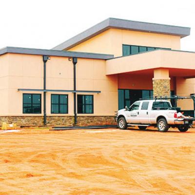 School building construction continues