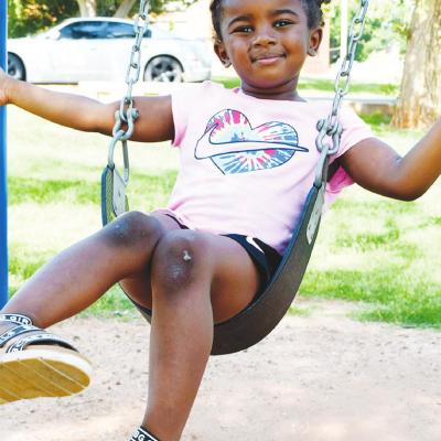 Soaring high in the air