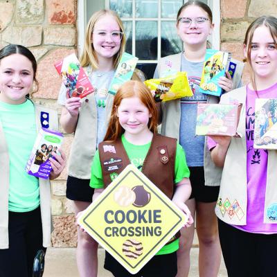 Girl Scout cookie sales are here
