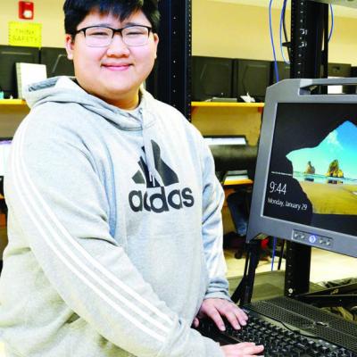 James Nguyen, a Clinton resident and student in Western Technology Center’s Computer Networking & Security program, was recognized for achieving perfect attendance throughout the year. CDN | Courtesy photo WTC recognizes students