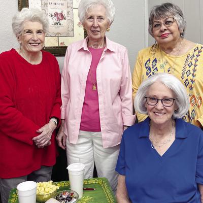 Weekly lunch, card game forms bond for women