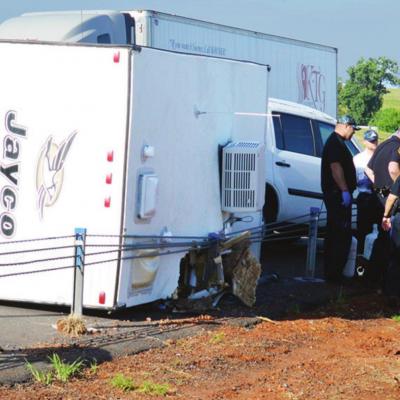 Thursday morning havoc on I-40