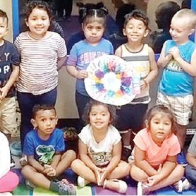 Young artists show off their work of art