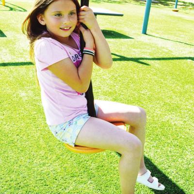 Enjoying the sunny day