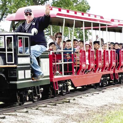 Train full of students!