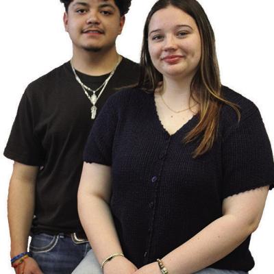 Rene Amaya and Lily Tarkington