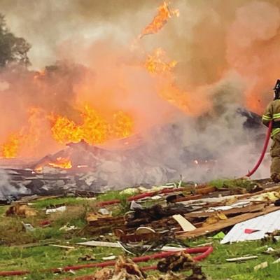 Two die in home explosion