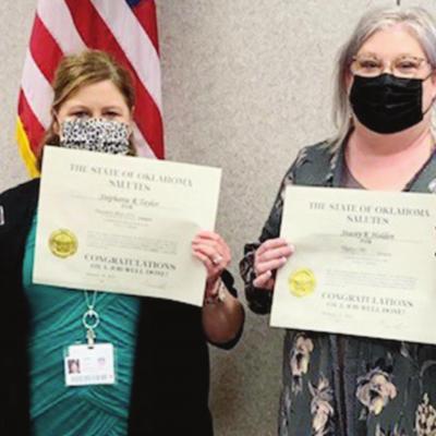 Veterans Center staff honored by ODVA