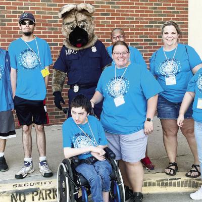The Clinton Red Tornadoes Special Olympics team
