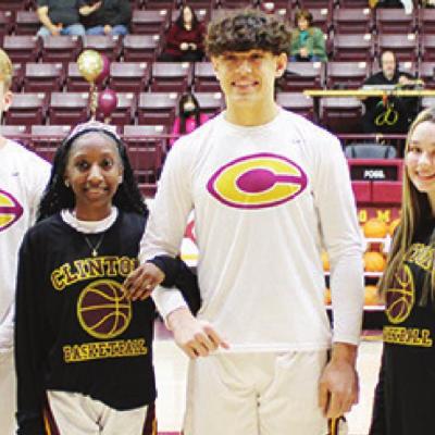 Basketball Homecoming Court