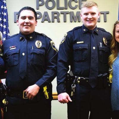 Two Clinton police officers promoted to sergeant